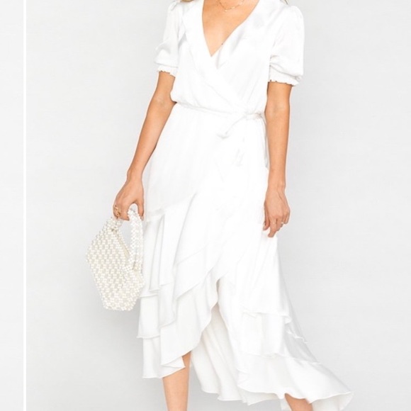 Show Me Your MuMu Dresses & Skirts - Show Me Your Mumu Luxe Satin Dress 🤍